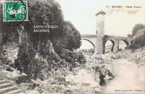 Cartes postales anciennes > CARTES POSTALES > carte postale ancienne > cartes-postales-ancienne.com Nouvelle aquitaine Pyrenees atlantiques Orthez