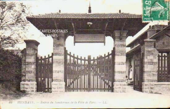 Cartes postales anciennes > CARTES POSTALES > carte postale ancienne > cartes-postales-ancienne.com Nouvelle aquitaine Pyrenees atlantiques Hendaye