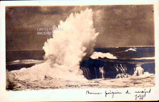 Cartes postales anciennes > CARTES POSTALES > carte postale ancienne > cartes-postales-ancienne.com Nouvelle aquitaine Pyrenees atlantiques Biarritz