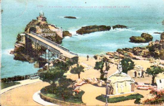 Cartes postales anciennes > CARTES POSTALES > carte postale ancienne > cartes-postales-ancienne.com Nouvelle aquitaine Pyrenees atlantiques Biarritz