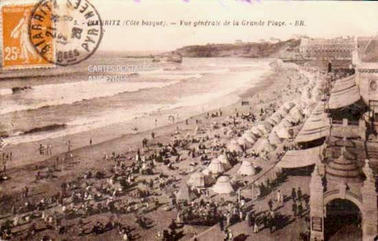 Cartes postales anciennes > CARTES POSTALES > carte postale ancienne > cartes-postales-ancienne.com Nouvelle aquitaine Pyrenees atlantiques Biarritz