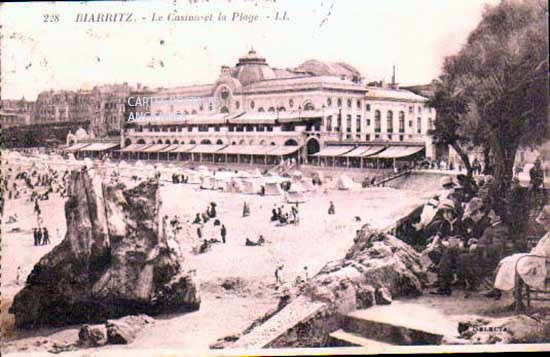 Cartes postales anciennes > CARTES POSTALES > carte postale ancienne > cartes-postales-ancienne.com Nouvelle aquitaine Pyrenees atlantiques Biarritz