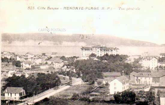 Cartes postales anciennes > CARTES POSTALES > carte postale ancienne > cartes-postales-ancienne.com Nouvelle aquitaine Pyrenees atlantiques Hendaye