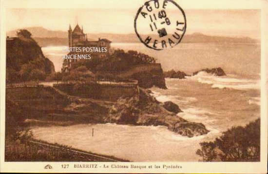 Cartes postales anciennes > CARTES POSTALES > carte postale ancienne > cartes-postales-ancienne.com Nouvelle aquitaine Pyrenees atlantiques Biarritz