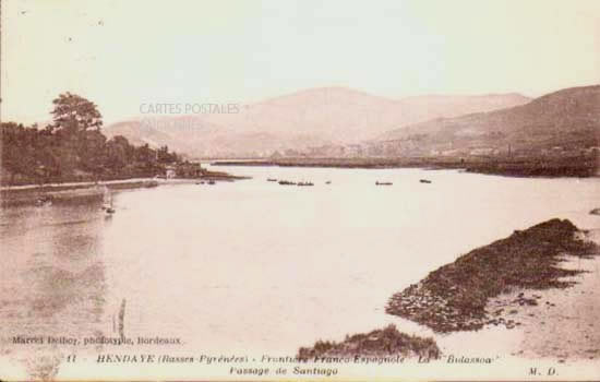 Cartes postales anciennes > CARTES POSTALES > carte postale ancienne > cartes-postales-ancienne.com Nouvelle aquitaine Pyrenees atlantiques Hendaye