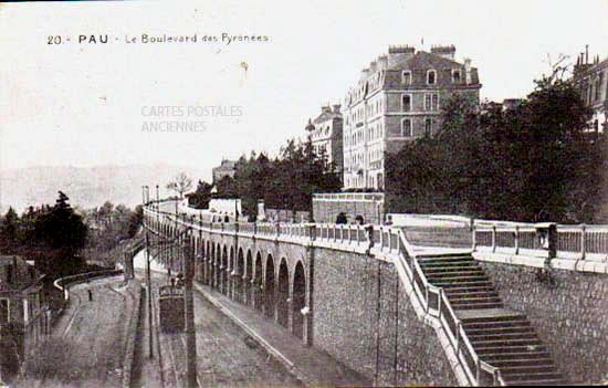 Cartes postales anciennes > CARTES POSTALES > carte postale ancienne > cartes-postales-ancienne.com Nouvelle aquitaine Pyrenees atlantiques Pau