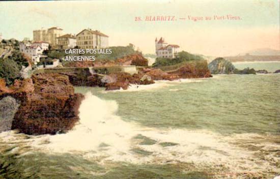 Cartes postales anciennes > CARTES POSTALES > carte postale ancienne > cartes-postales-ancienne.com Nouvelle aquitaine Pyrenees atlantiques Biarritz