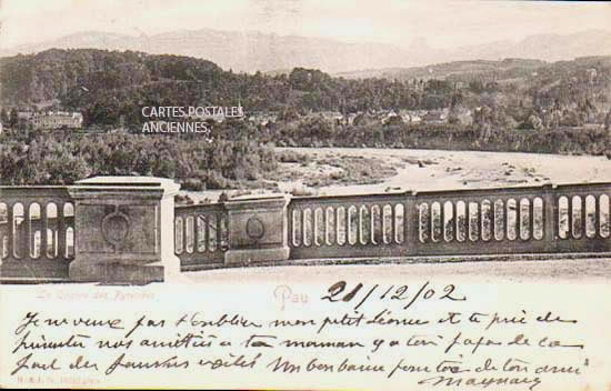 Cartes postales anciennes > CARTES POSTALES > carte postale ancienne > cartes-postales-ancienne.com Nouvelle aquitaine Pyrenees atlantiques Pau