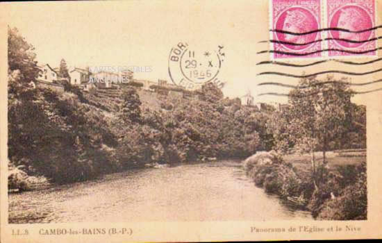 Cartes postales anciennes > CARTES POSTALES > carte postale ancienne > cartes-postales-ancienne.com Nouvelle aquitaine Pyrenees atlantiques Cambo Les Bains