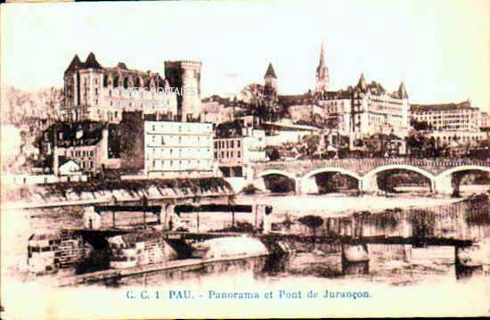 Cartes postales anciennes > CARTES POSTALES > carte postale ancienne > cartes-postales-ancienne.com Nouvelle aquitaine Pyrenees atlantiques Pau