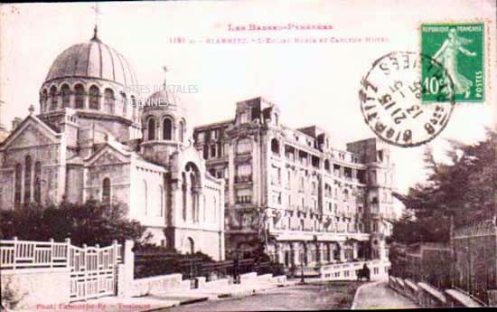 Cartes postales anciennes > CARTES POSTALES > carte postale ancienne > cartes-postales-ancienne.com Nouvelle aquitaine Pyrenees atlantiques Biarritz