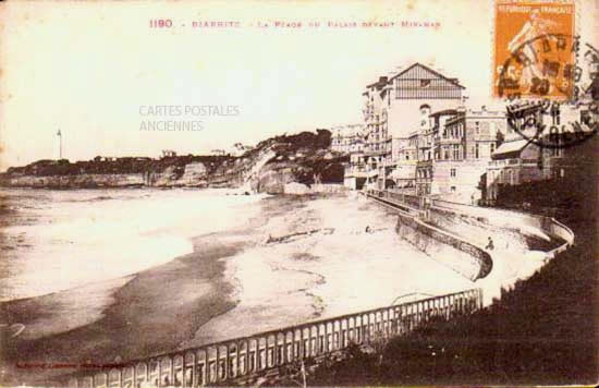 Cartes postales anciennes > CARTES POSTALES > carte postale ancienne > cartes-postales-ancienne.com Nouvelle aquitaine Pyrenees atlantiques Biarritz