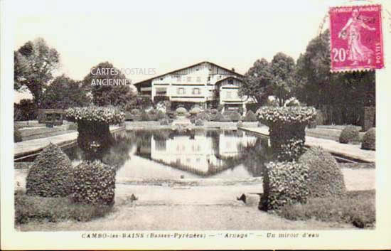 Cartes postales anciennes > CARTES POSTALES > carte postale ancienne > cartes-postales-ancienne.com Nouvelle aquitaine Pyrenees atlantiques Cambo Les Bains