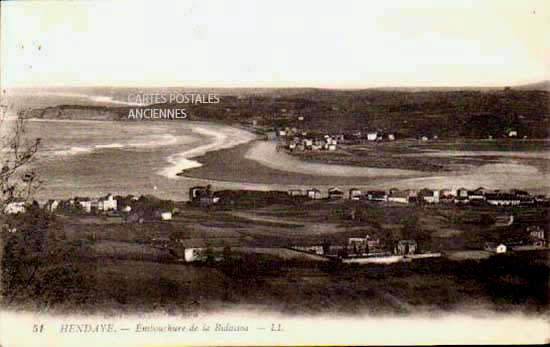 Cartes postales anciennes > CARTES POSTALES > carte postale ancienne > cartes-postales-ancienne.com Nouvelle aquitaine Pyrenees atlantiques Hendaye