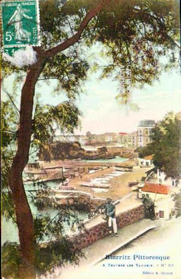 Cartes postales anciennes > CARTES POSTALES > carte postale ancienne > cartes-postales-ancienne.com Nouvelle aquitaine Pyrenees atlantiques Biarritz