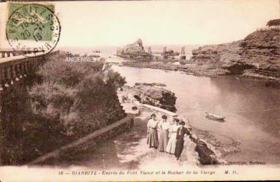 Cartes postales anciennes > CARTES POSTALES > carte postale ancienne > cartes-postales-ancienne.com Nouvelle aquitaine Pyrenees atlantiques Biarritz