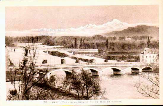 Cartes postales anciennes > CARTES POSTALES > carte postale ancienne > cartes-postales-ancienne.com Nouvelle aquitaine Pyrenees atlantiques Pau