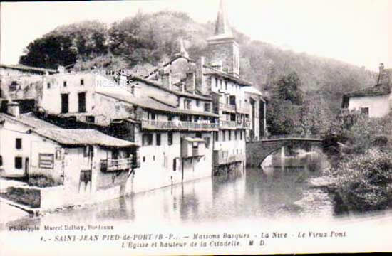 Cartes postales anciennes > CARTES POSTALES > carte postale ancienne > cartes-postales-ancienne.com Nouvelle aquitaine Pyrenees atlantiques Saint Jean Pied De Port