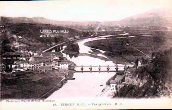 Cartes postales anciennes > CARTES POSTALES > carte postale ancienne > cartes-postales-ancienne.com Nouvelle aquitaine Pyrenees atlantiques Behobie