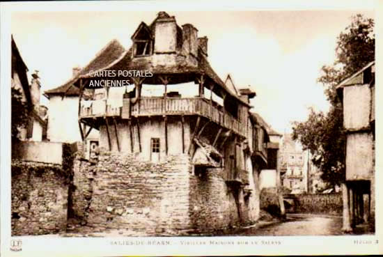 Cartes postales anciennes > CARTES POSTALES > carte postale ancienne > cartes-postales-ancienne.com Nouvelle aquitaine Pyrenees atlantiques Salies De Bearn