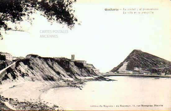 Cartes postales anciennes > CARTES POSTALES > carte postale ancienne > cartes-postales-ancienne.com Nouvelle aquitaine Pyrenees atlantiques Guethary