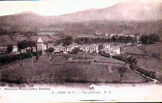 Cartes postales anciennes > CARTES POSTALES > carte postale ancienne > cartes-postales-ancienne.com Nouvelle aquitaine Pyrenees atlantiques Sare