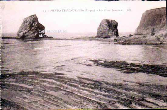 Cartes postales anciennes > CARTES POSTALES > carte postale ancienne > cartes-postales-ancienne.com Nouvelle aquitaine Pyrenees atlantiques Hendaye