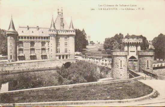 Cartes postales anciennes > CARTES POSTALES > carte postale ancienne > cartes-postales-ancienne.com Saone et loire  La Clayette