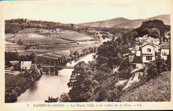 Cartes postales anciennes > CARTES POSTALES > carte postale ancienne > cartes-postales-ancienne.com Nouvelle aquitaine Pyrenees atlantiques Cambo Les Bains