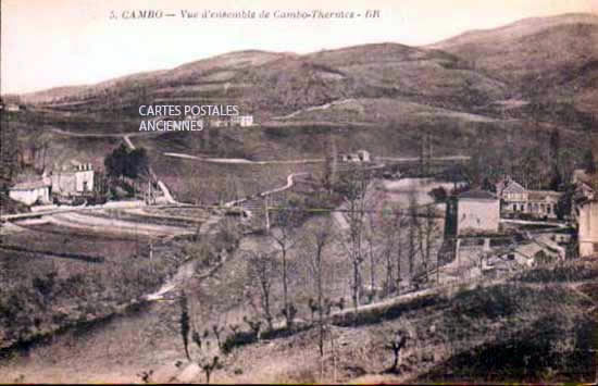 Cartes postales anciennes > CARTES POSTALES > carte postale ancienne > cartes-postales-ancienne.com Nouvelle aquitaine Pyrenees atlantiques Cambo Les Bains