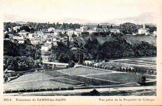Cartes postales anciennes > CARTES POSTALES > carte postale ancienne > cartes-postales-ancienne.com Nouvelle aquitaine Pyrenees atlantiques Cambo Les Bains