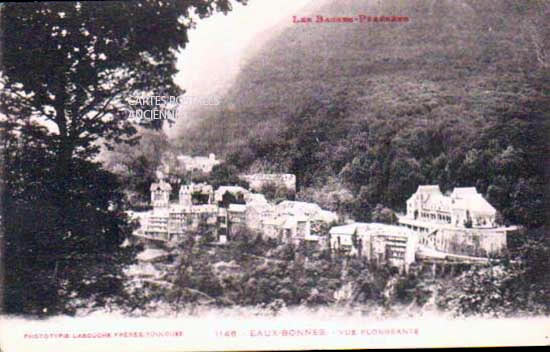 Cartes postales anciennes > CARTES POSTALES > carte postale ancienne > cartes-postales-ancienne.com Nouvelle aquitaine Pyrenees atlantiques Eaux Chaudes