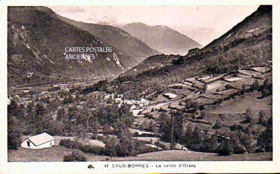 Cartes postales anciennes > CARTES POSTALES > carte postale ancienne > cartes-postales-ancienne.com Nouvelle aquitaine Pyrenees atlantiques Eaux Chaudes