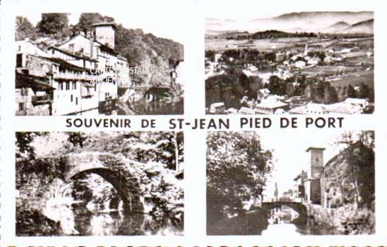 Cartes postales anciennes > CARTES POSTALES > carte postale ancienne > cartes-postales-ancienne.com Nouvelle aquitaine Pyrenees atlantiques Saint Jean Pied De Port