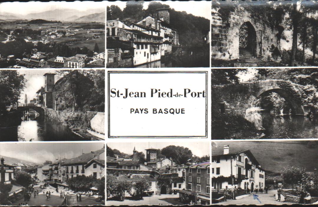 Cartes postales anciennes > CARTES POSTALES > carte postale ancienne > cartes-postales-ancienne.com Nouvelle aquitaine Pyrenees atlantiques Saint Jean Pied De Port