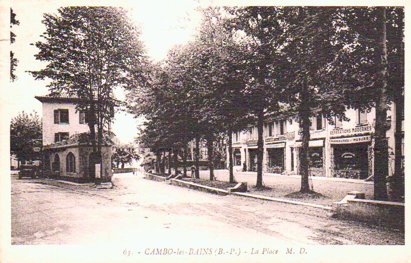 Cartes postales anciennes > CARTES POSTALES > carte postale ancienne > cartes-postales-ancienne.com Nouvelle aquitaine Pyrenees atlantiques Cambo Les Bains