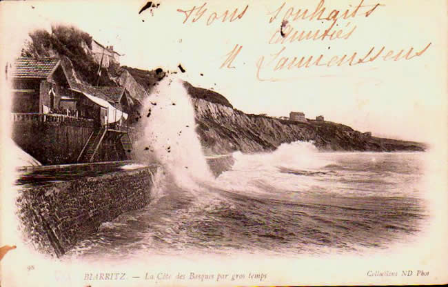 Cartes postales anciennes > CARTES POSTALES > carte postale ancienne > cartes-postales-ancienne.com Nouvelle aquitaine Biarritz