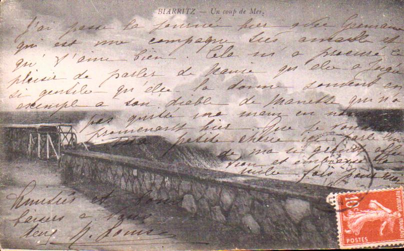 Cartes postales anciennes > CARTES POSTALES > carte postale ancienne > cartes-postales-ancienne.com Nouvelle aquitaine Biarritz