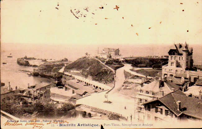 Cartes postales anciennes > CARTES POSTALES > carte postale ancienne > cartes-postales-ancienne.com Nouvelle aquitaine Biarritz