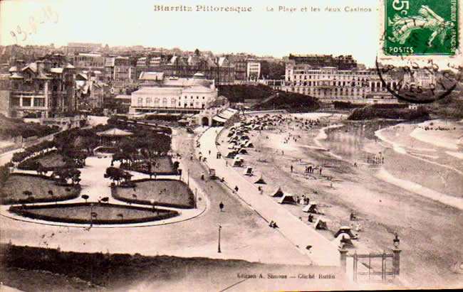 Cartes postales anciennes > CARTES POSTALES > carte postale ancienne > cartes-postales-ancienne.com Nouvelle aquitaine Biarritz