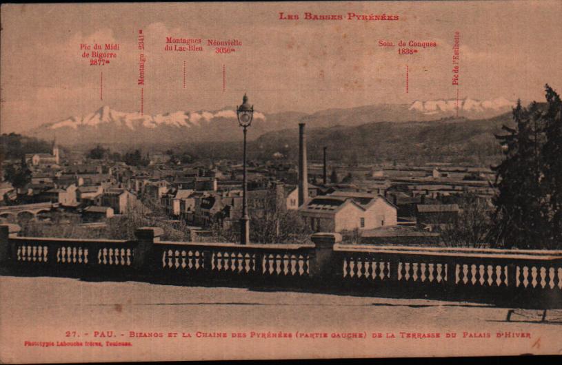 Cartes postales anciennes > CARTES POSTALES > carte postale ancienne > cartes-postales-ancienne.com Nouvelle aquitaine Pau