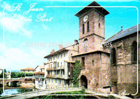 Cartes postales anciennes > CARTES POSTALES > carte postale ancienne > cartes-postales-ancienne.com Nouvelle aquitaine Pyrenees atlantiques Saint Jean Pied De Port