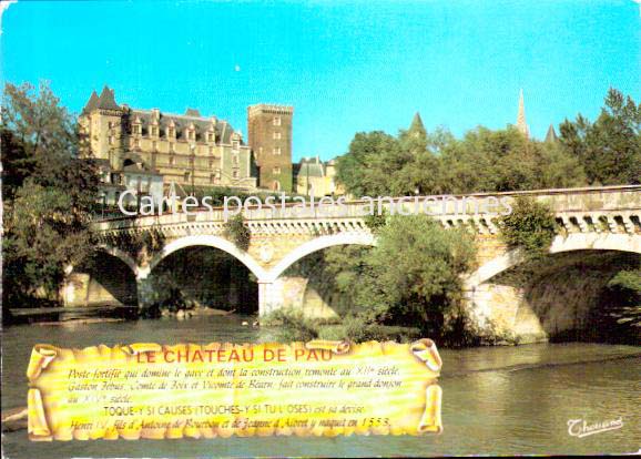 Cartes postales anciennes > CARTES POSTALES > carte postale ancienne > cartes-postales-ancienne.com Nouvelle aquitaine Pau