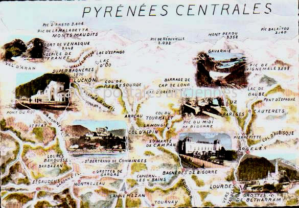 Cartes postales anciennes > CARTES POSTALES > carte postale ancienne > cartes-postales-ancienne.com Occitanie Hautes pyrenees Bagneres De Bigorre