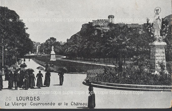 Cartes postales anciennes > CARTES POSTALES > carte postale ancienne > cartes-postales-ancienne.com Occitanie Hautes pyrenees Lourdes