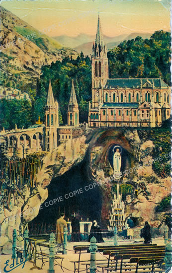 Cartes postales anciennes > CARTES POSTALES > carte postale ancienne > cartes-postales-ancienne.com Occitanie Hautes pyrenees Lourdes