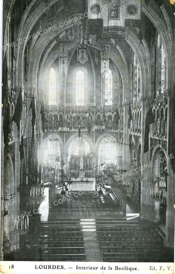 Cartes postales anciennes > CARTES POSTALES > carte postale ancienne > cartes-postales-ancienne.com Occitanie Hautes pyrenees Lourdes