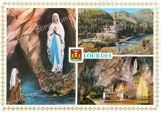 Cartes postales anciennes > CARTES POSTALES > carte postale ancienne > cartes-postales-ancienne.com Occitanie Hautes pyrenees Lourdes