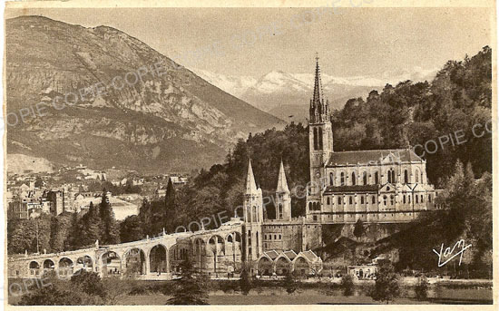 Cartes postales anciennes > CARTES POSTALES > carte postale ancienne > cartes-postales-ancienne.com Occitanie Hautes pyrenees Lourdes
