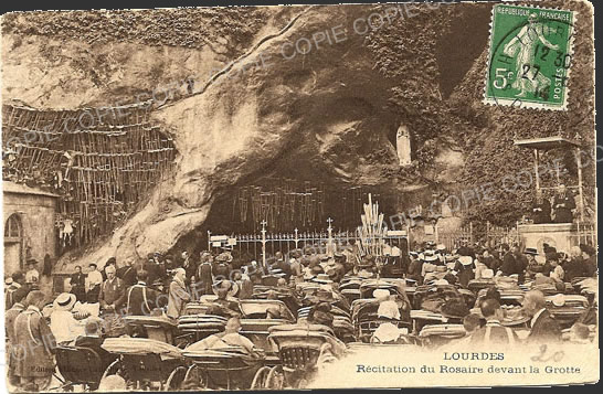 Cartes postales anciennes > CARTES POSTALES > carte postale ancienne > cartes-postales-ancienne.com Occitanie Hautes pyrenees Lourdes